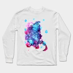 Inky Rat Long Sleeve T-Shirt